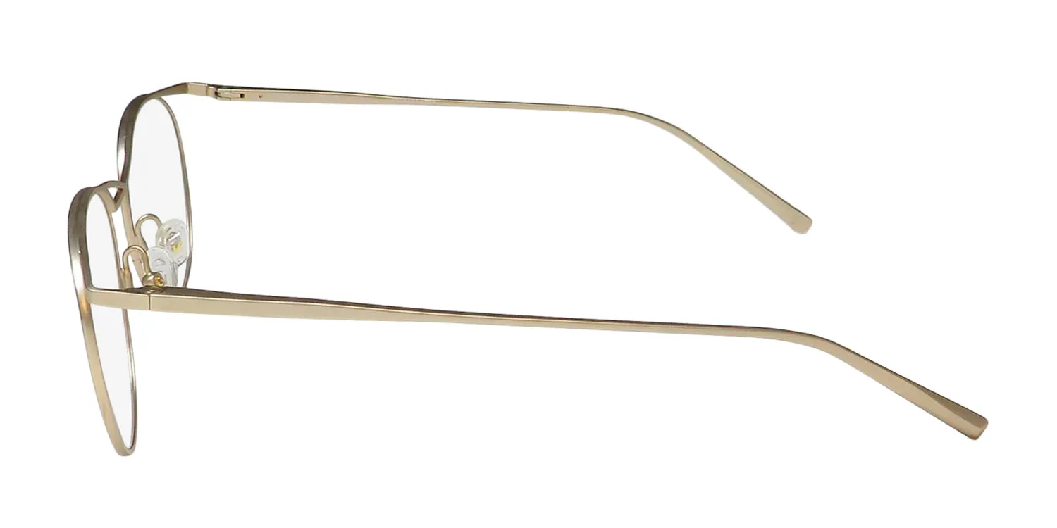Kendall + Kylie Kko194 Ali 710 Eyeglasses Gold 51mm 4