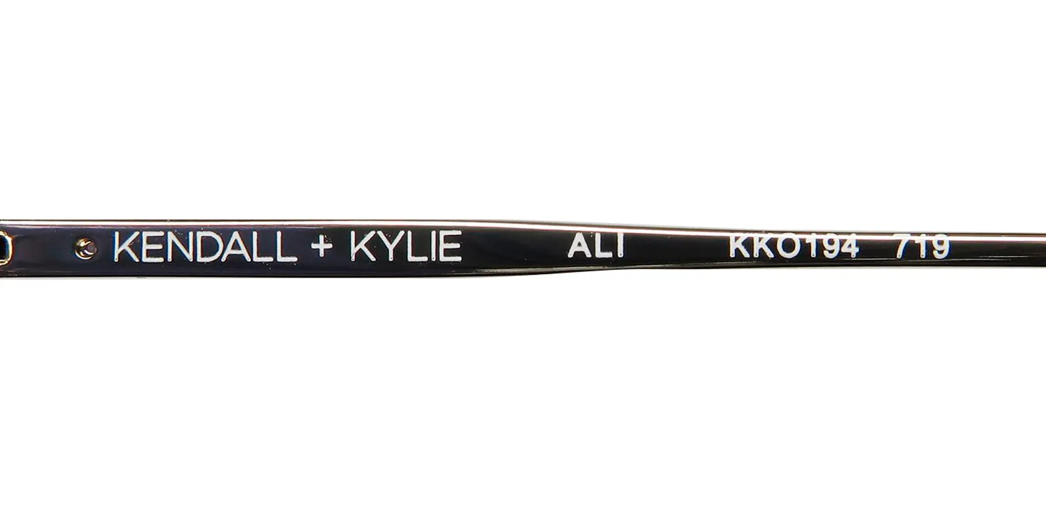 Kendall + Kylie Kko194 Ali 719 Eyeglasses Shiny Gold 51mm 7