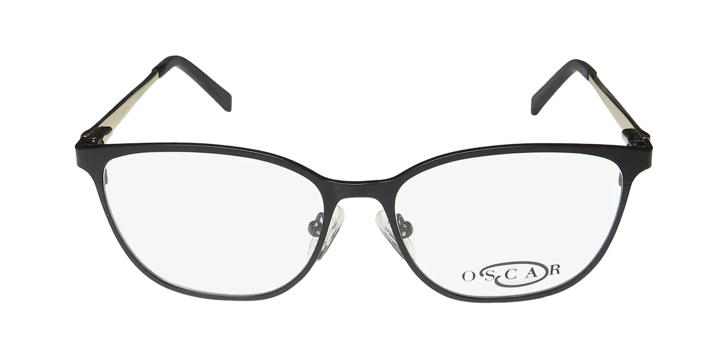 Oscar de la Renta Osl 969 002 Eyeglasses Semi Matte Black 53mm 3