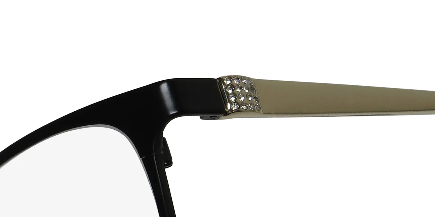 Oscar de la Renta Osl 969 002 Eyeglasses Semi Matte Black 53mm 6