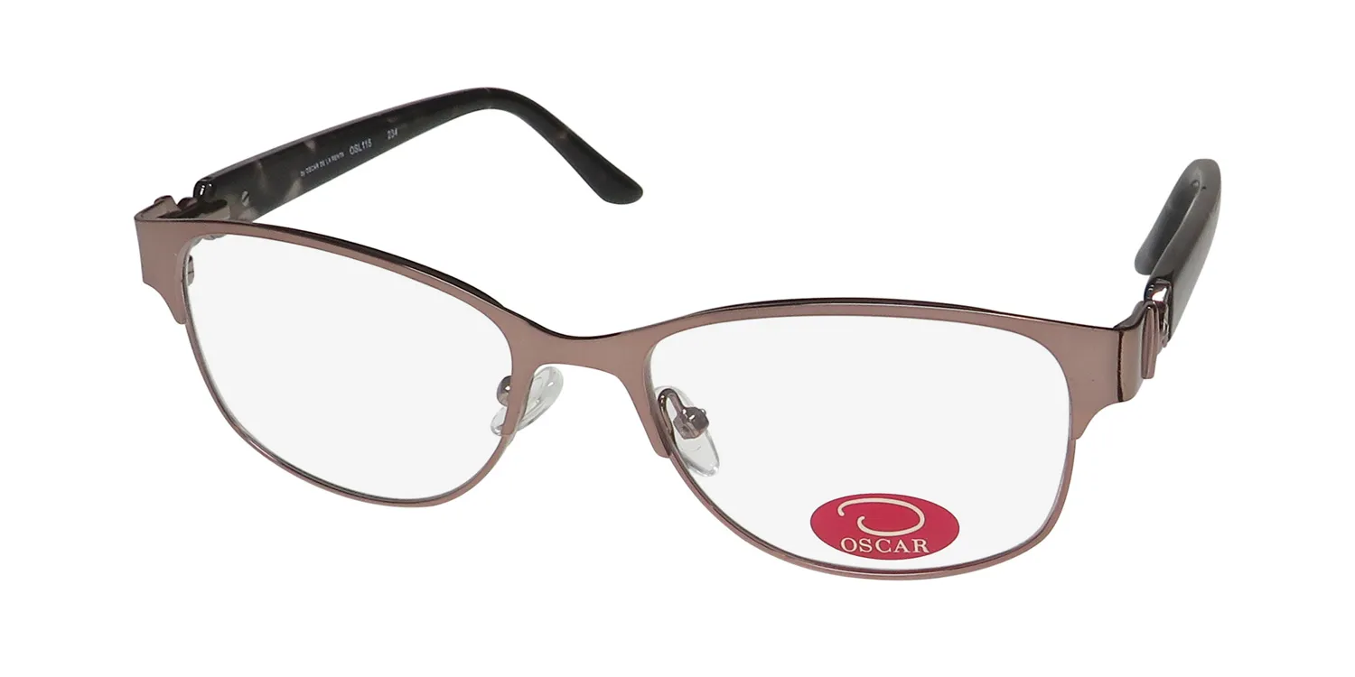 Oscar de la Renta Osl 115 234 Eyeglasses Brown 50mm