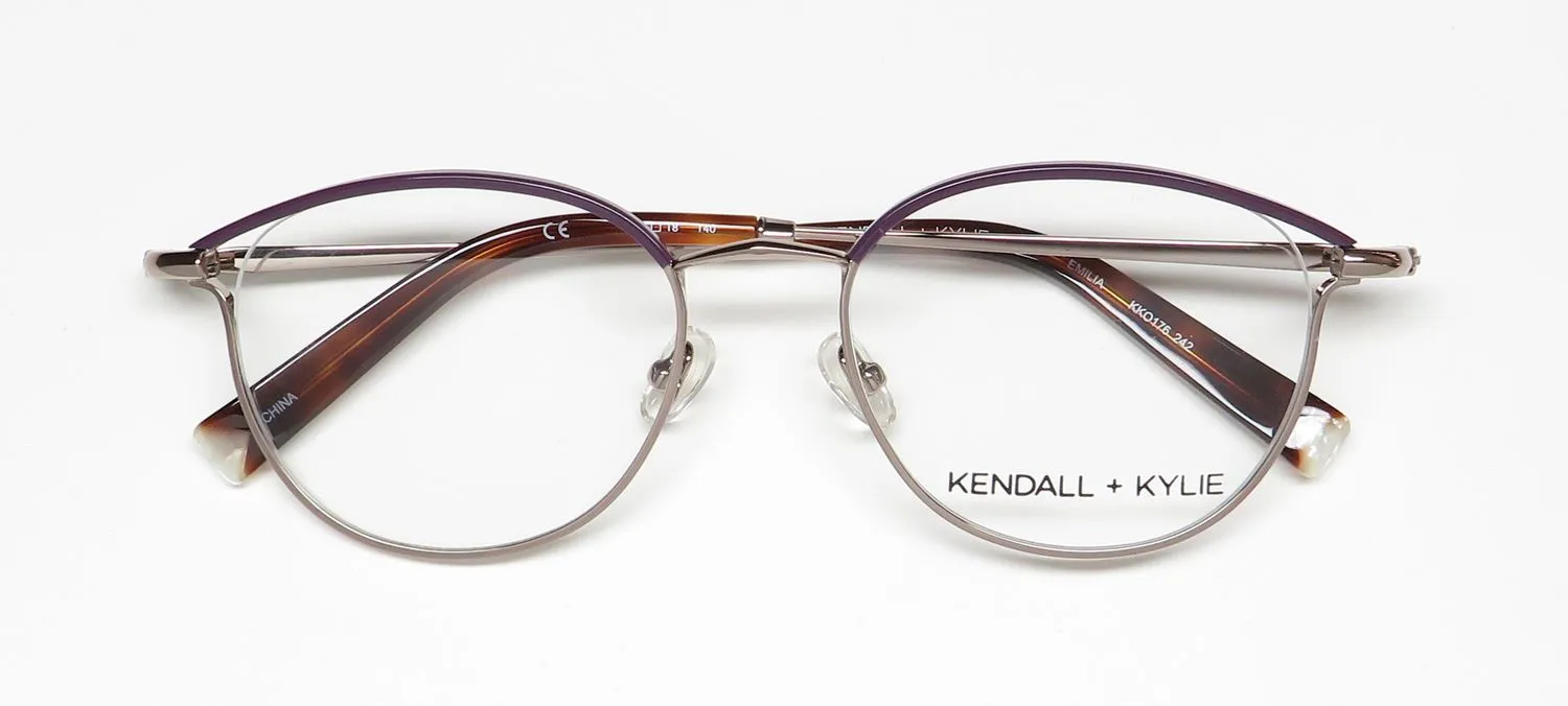 Kendall + Kylie Kko176 Emilia 242 Eyeglasses Mink 50mm 2