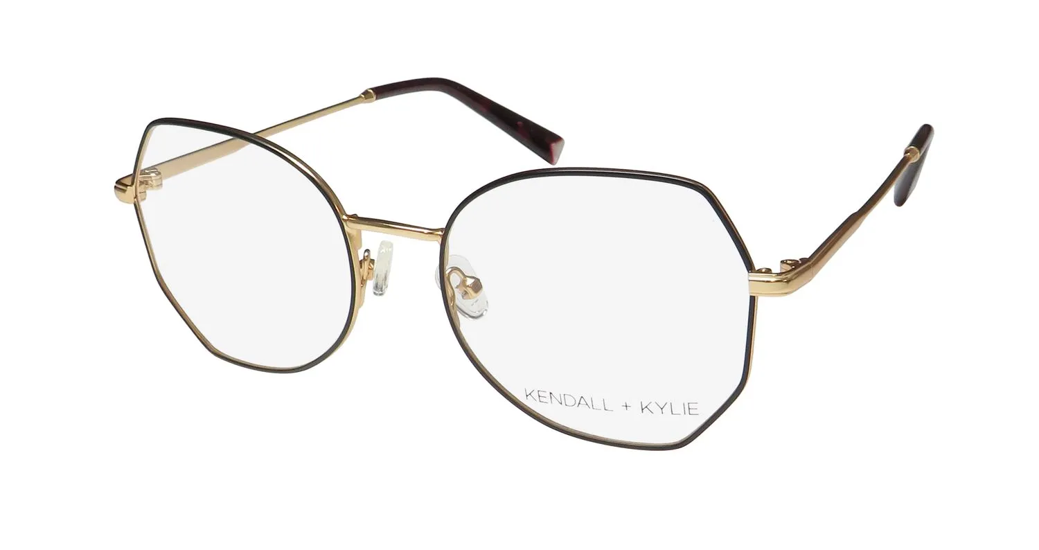 Kendall + Kylie Kko145 Joanna 001 Eyeglasses Black 52mm