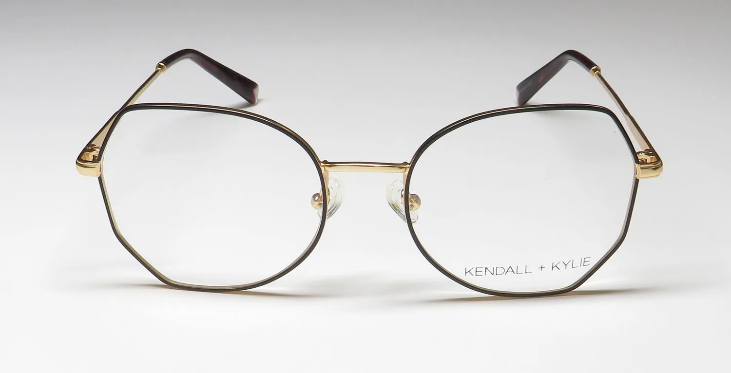 Kendall + Kylie Kko145 Joanna 001 Eyeglasses Black 52mm 3