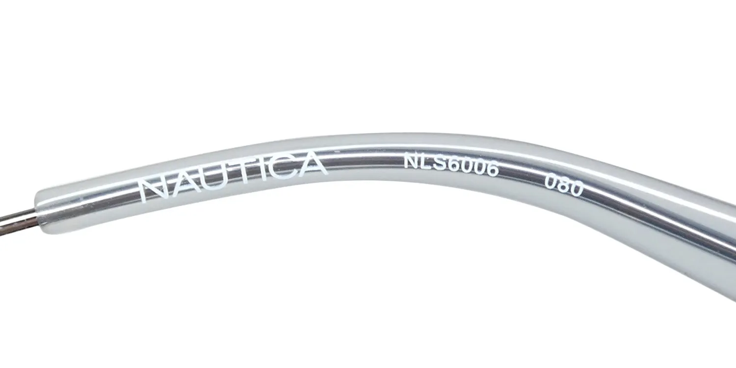 Nautica Nls6006 080 Sunglasses Light Gunmetal 51mm Unisex 7