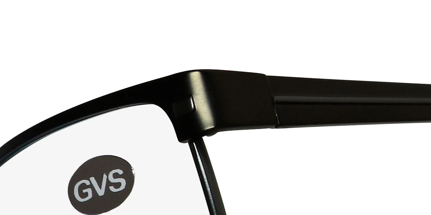 Oscar de la Renta Osm 826 015 Eyeglasses Semi Matte Dark Gunmetal 56mm 6