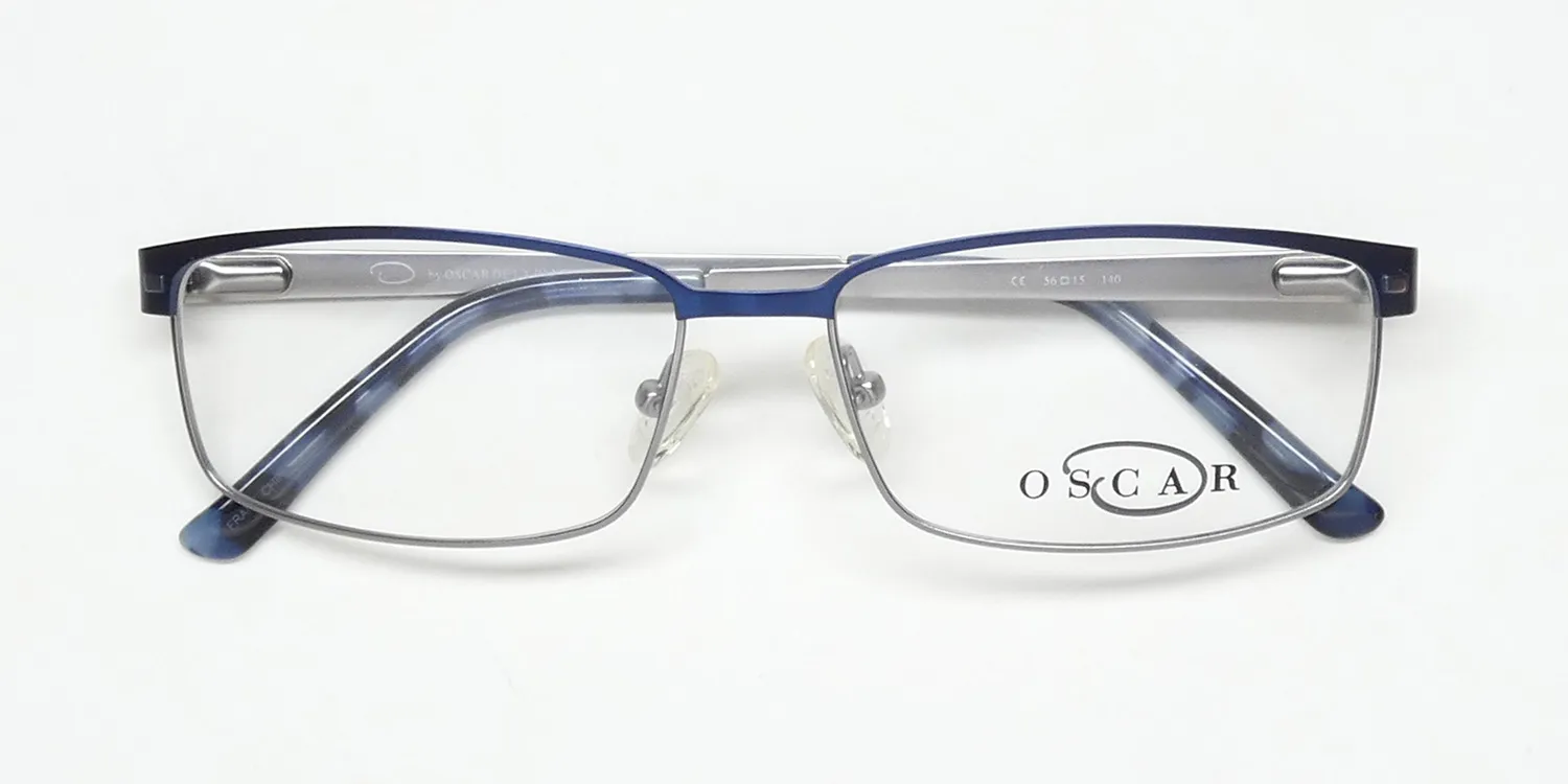 Oscar de la Renta Osm 826 414 Eyeglasses Semi Matte Navy 56mm 2