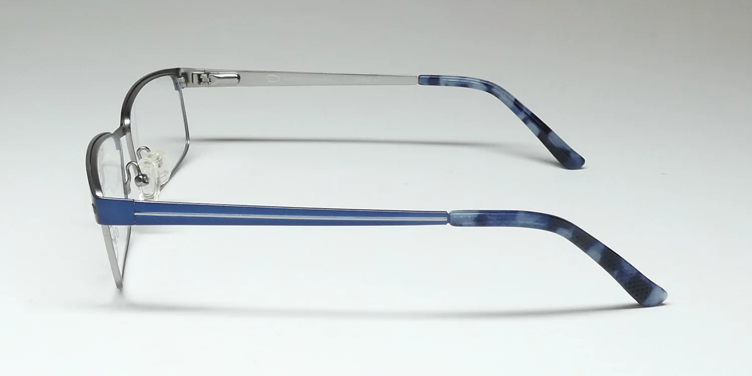 Oscar de la Renta Osm 826 414 Eyeglasses Semi Matte Navy 56mm 4