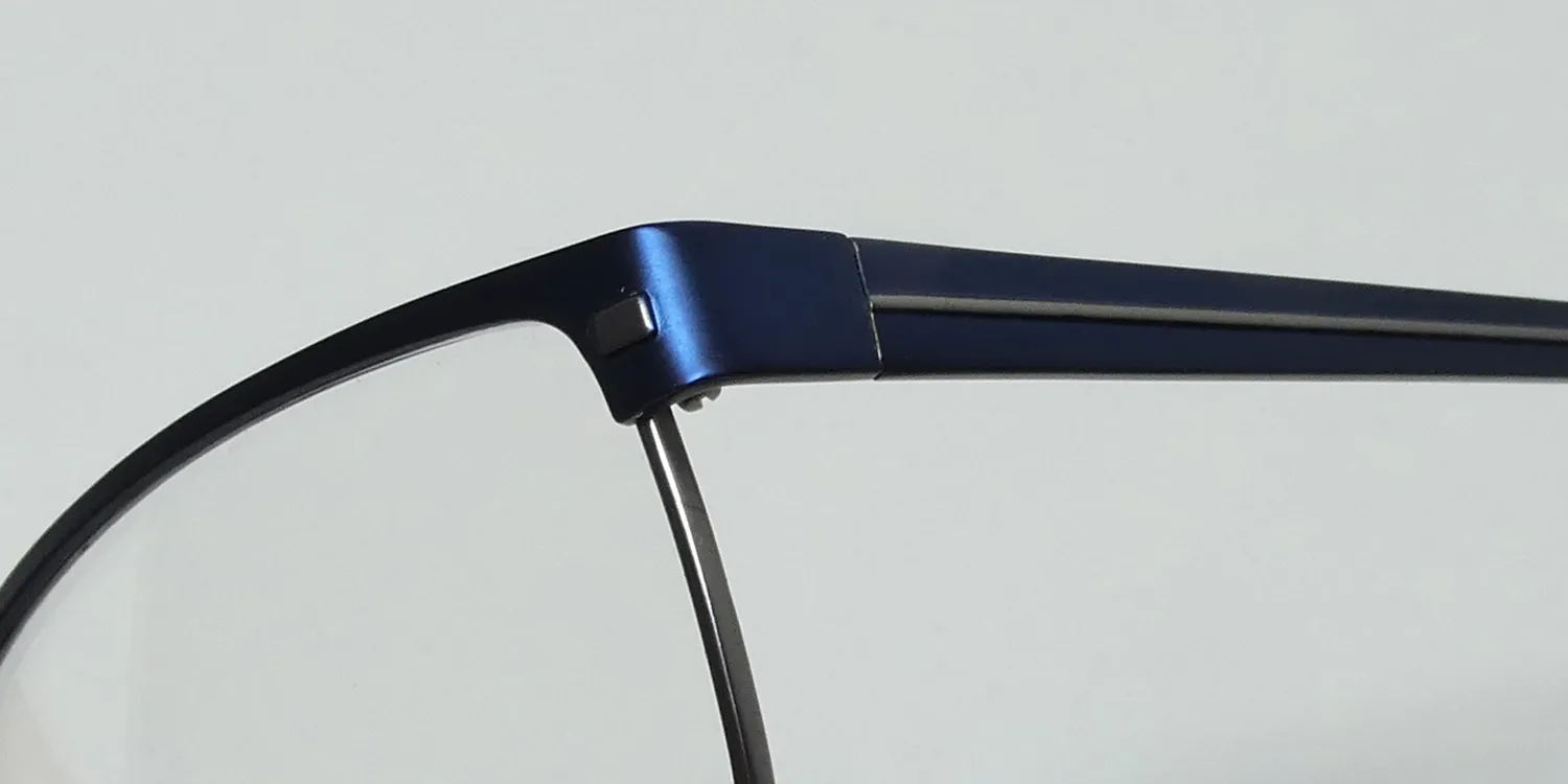 Oscar de la Renta Osm 826 414 Eyeglasses Semi Matte Navy 56mm 6