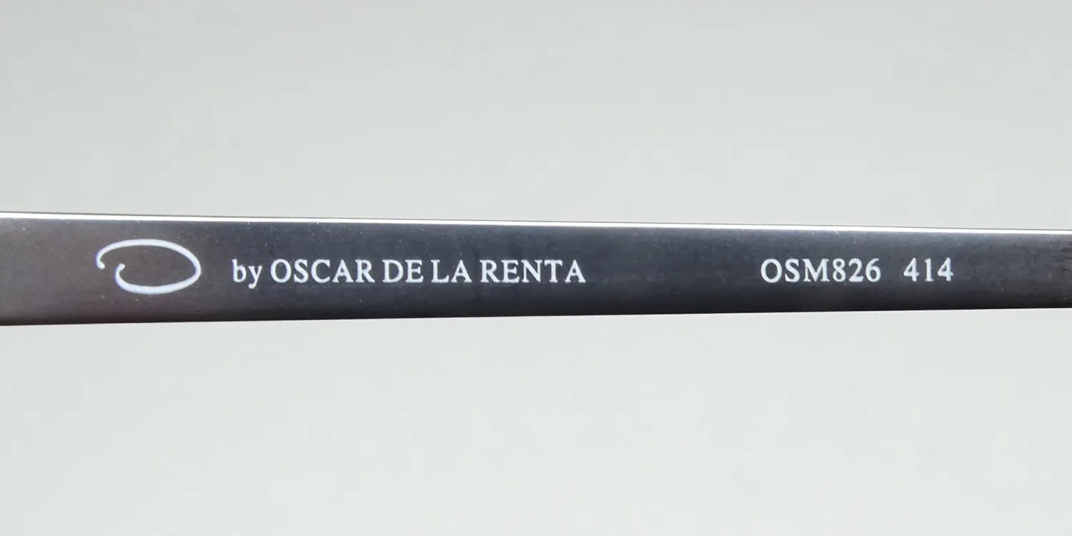 Oscar de la Renta Osm 826 414 Eyeglasses Semi Matte Navy 56mm 7