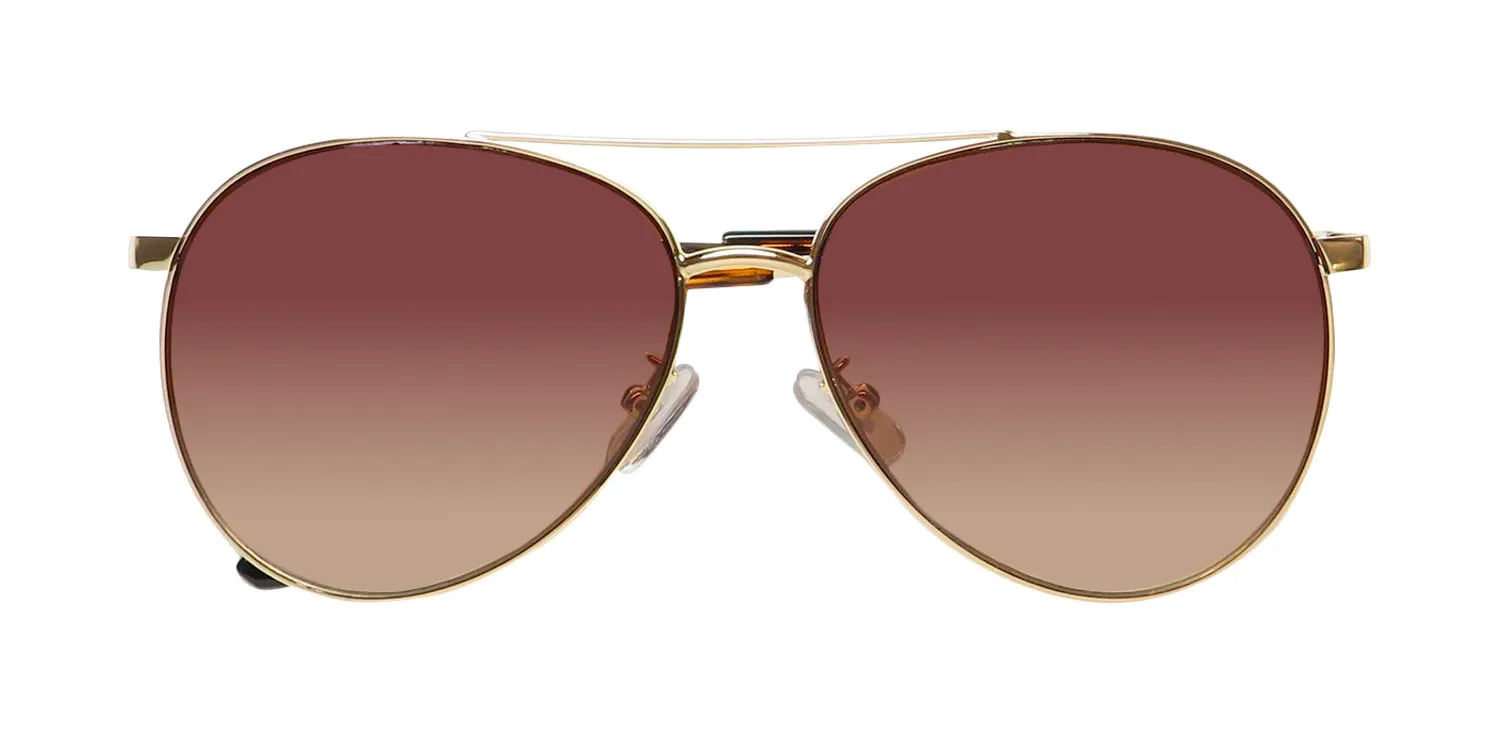 Oscar de la Renta Oscar 3096 718 Sunglasses Gold 0mm 2