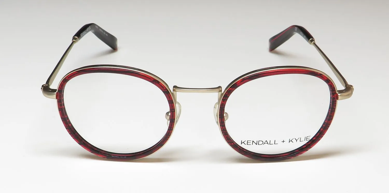 Kendall + Kylie Kko115 Ryan 615 Eyeglasses Red 46mm 3