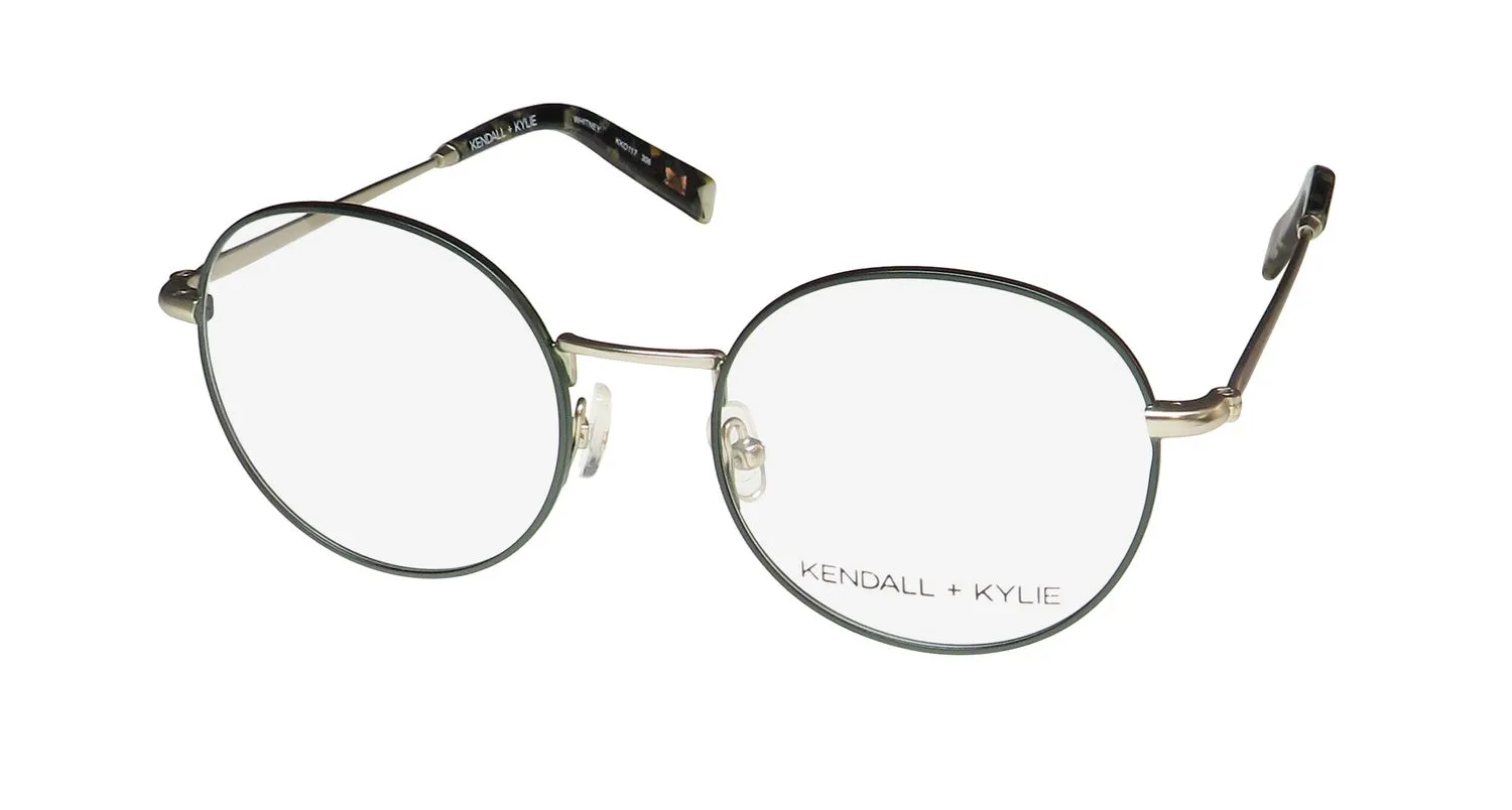Kendall + Kylie Kko117 Whitney 306 Eyeglasses Green 49mm