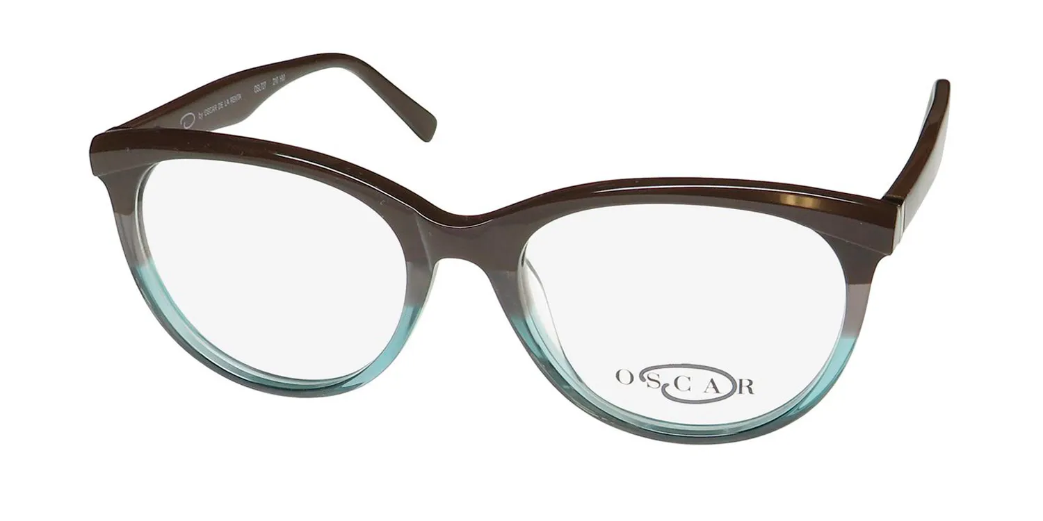 Oscar de la Renta Osl 727 210 Eyeglasses Brown 53mm