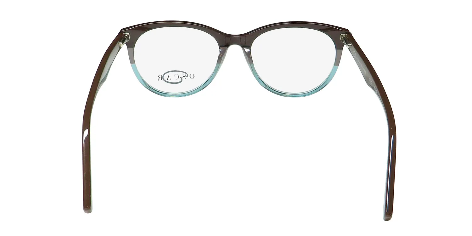 Oscar de la Renta Osl 727 210 Eyeglasses Brown 53mm 5