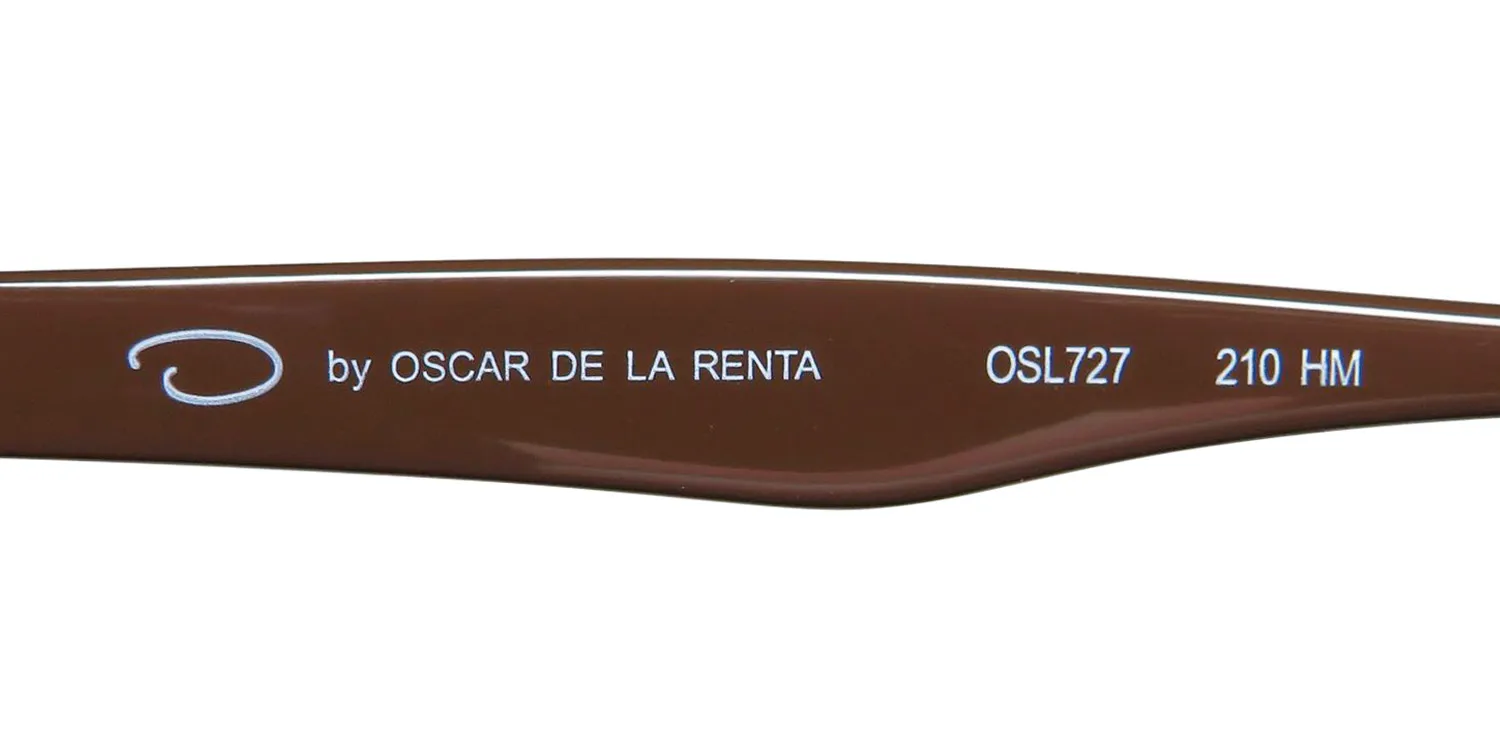 Oscar de la Renta Osl 727 210 Eyeglasses Brown 53mm 7