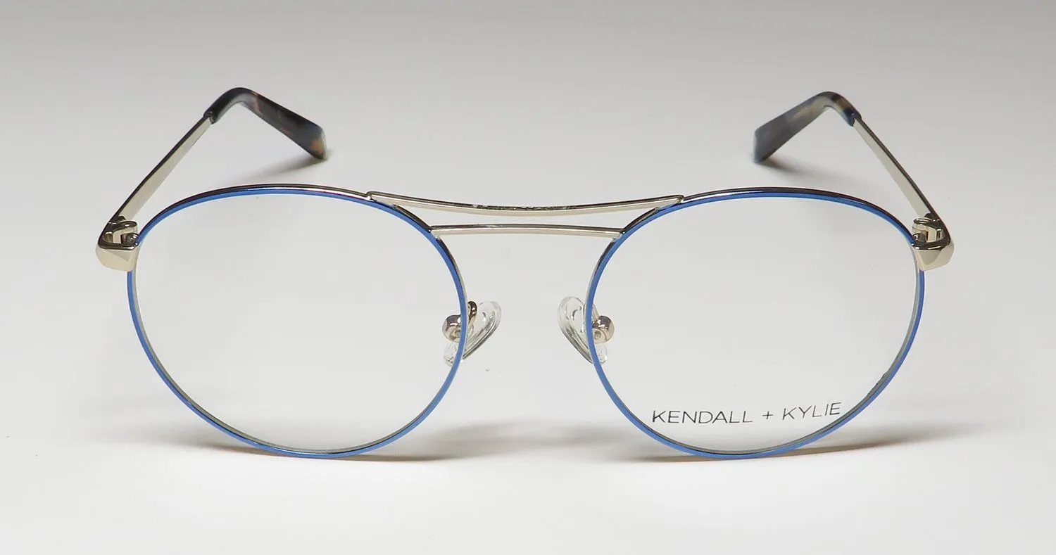 Kendall + Kylie Kko131 Nikki 450 Eyeglasses Blue 50mm 3