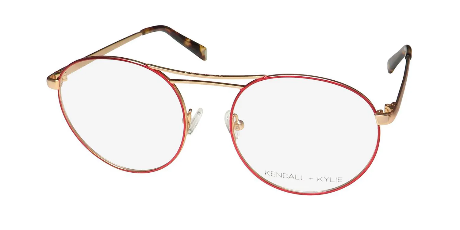 Kendall + Kylie Kko131 Nikki 611 Eyeglasses Red 54mm