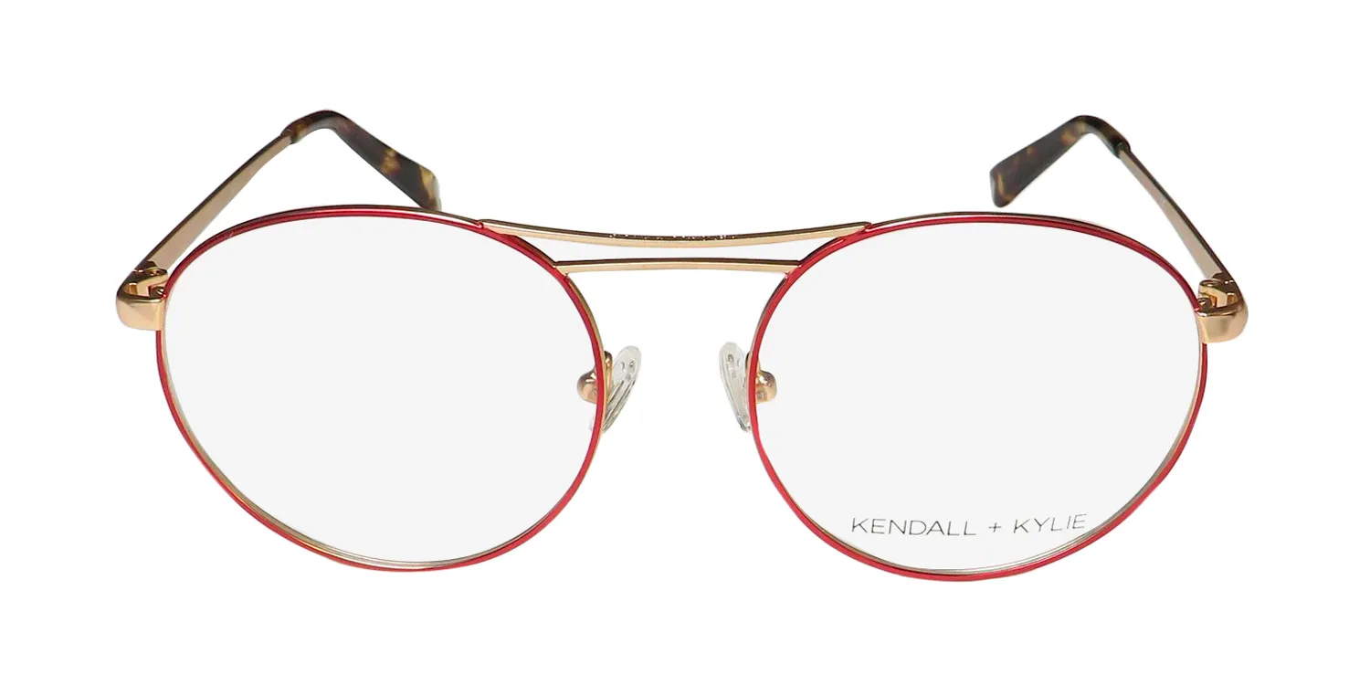 Kendall + Kylie Kko131 Nikki 611 Eyeglasses Red 54mm 3