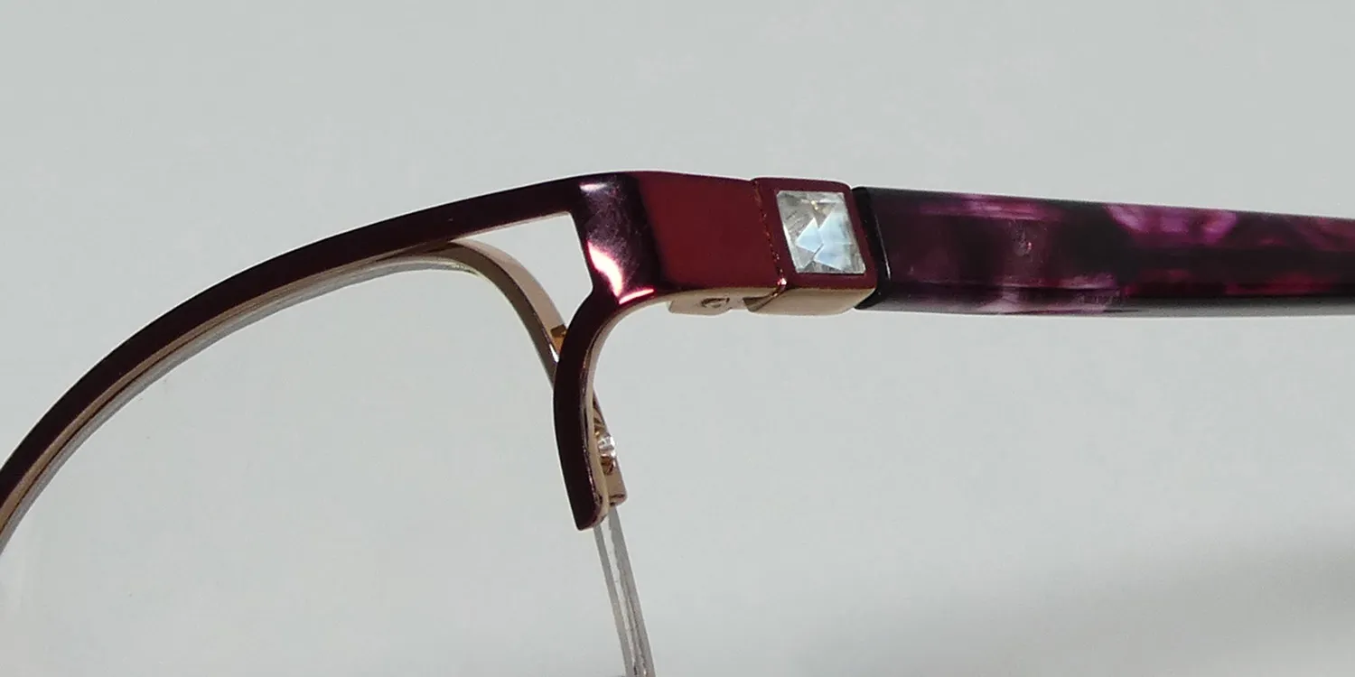 Oscar de la Renta Osl 735 512 Eyeglasses Shiny Rose 53mm 6