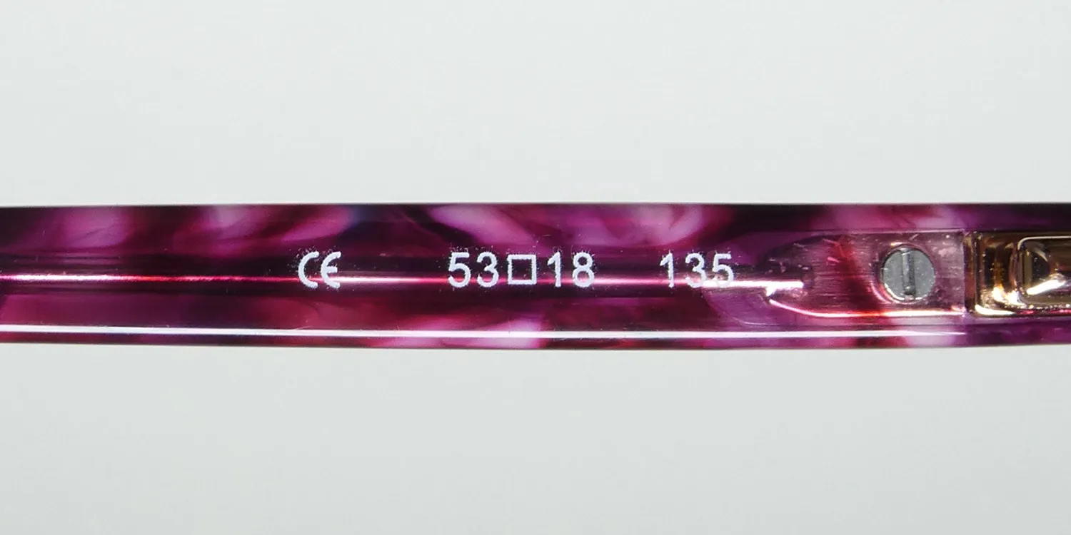 Oscar de la Renta Osl 735 512 Eyeglasses Shiny Rose 53mm 8