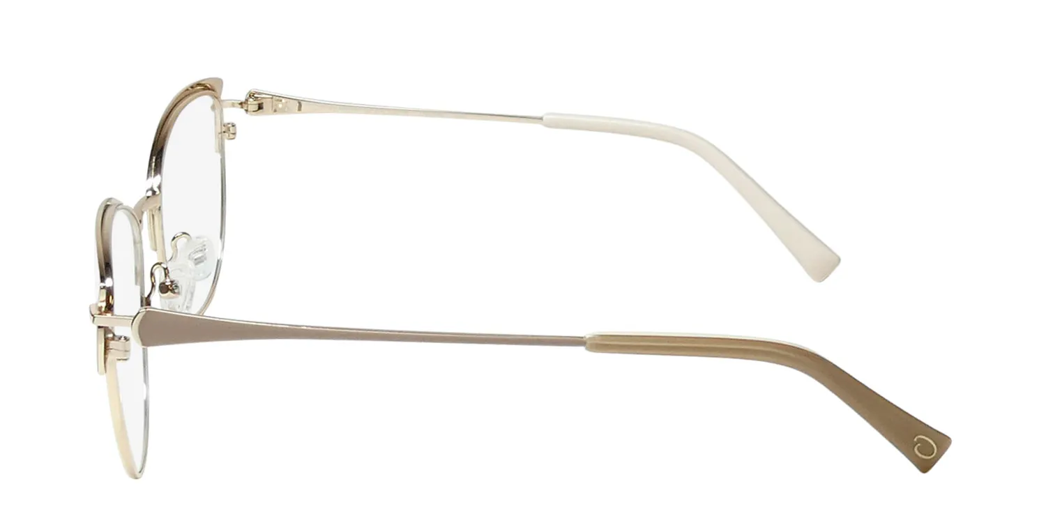 Oscar de la Renta Osl 746 651 Eyeglasses Semi Matte Blush 53mm 4