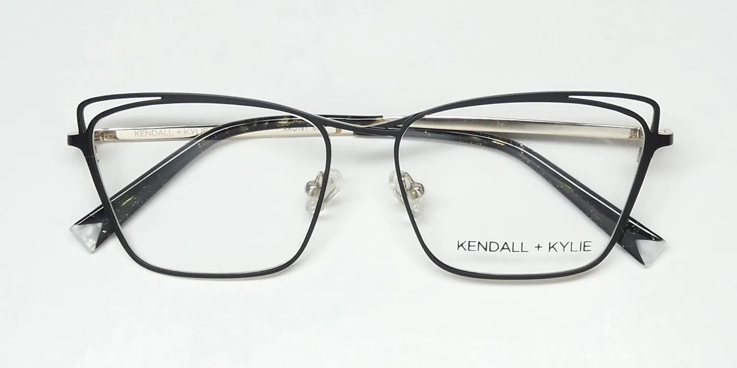 Kendall + Kylie Kko181 Hatti 001 Eyeglasses Matte Black 54mm 2