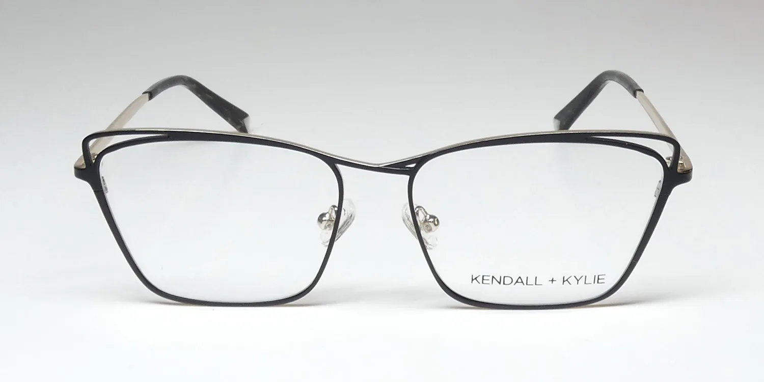 Kendall + Kylie Kko181 Hatti 001 Eyeglasses Matte Black 54mm 3