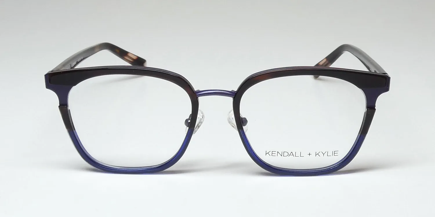 Kendall + Kylie Kko189 Jewels 404 Eyeglasses Brown 52mm 3