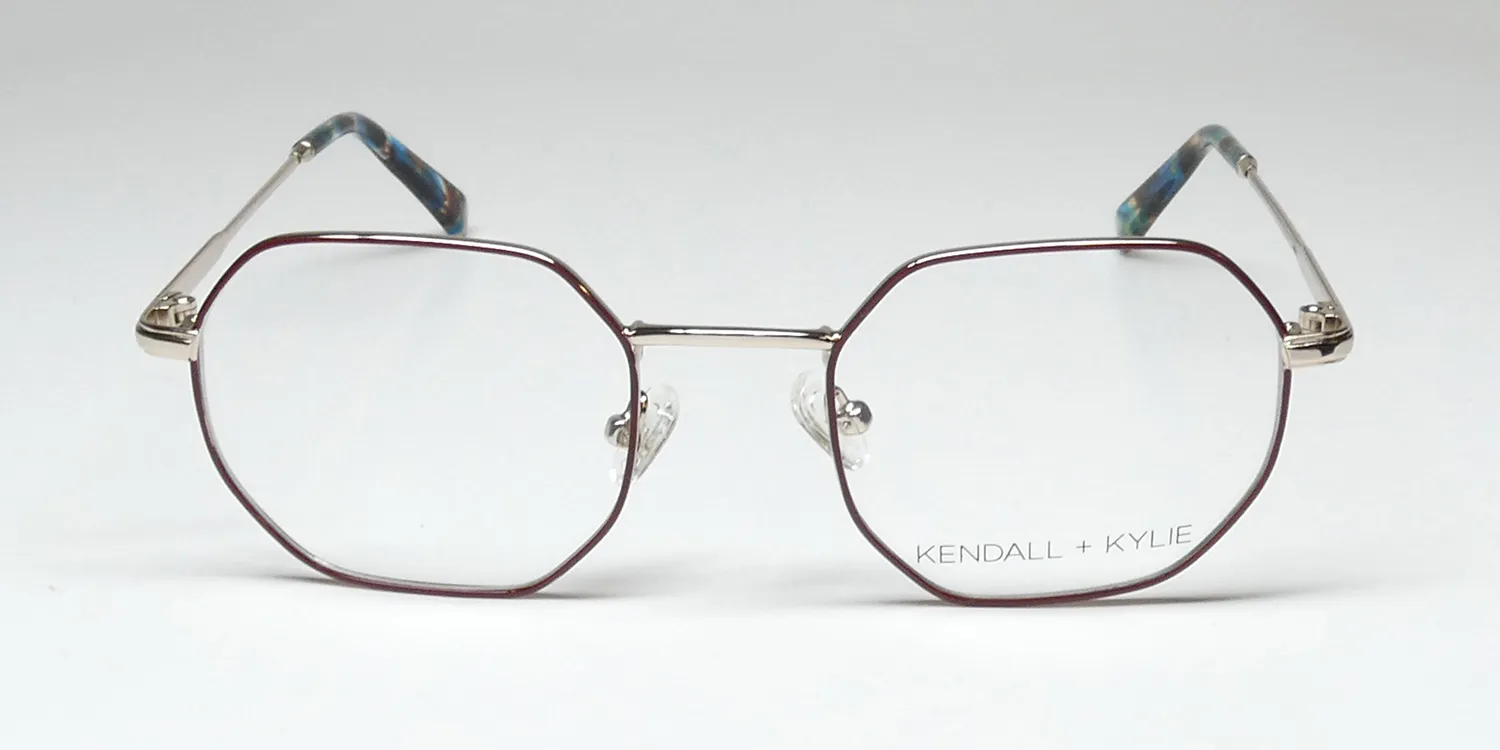 Kendall + Kylie Kko195 Callie 600 Eyeglasses Red 47mm 3