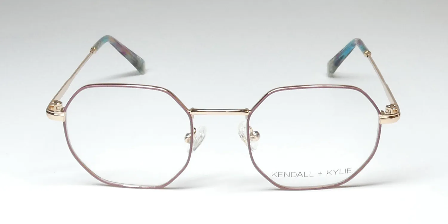 Kendall + Kylie Kko195 Callie 651 Eyeglasses Blush 47mm 3