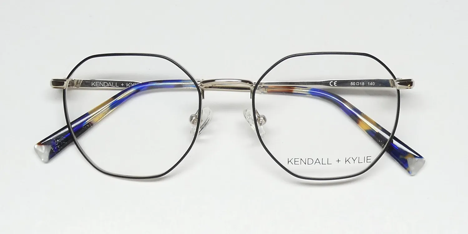 Kendall + Kylie Kko196 Dezi 001 Eyeglasses Black 50mm 2
