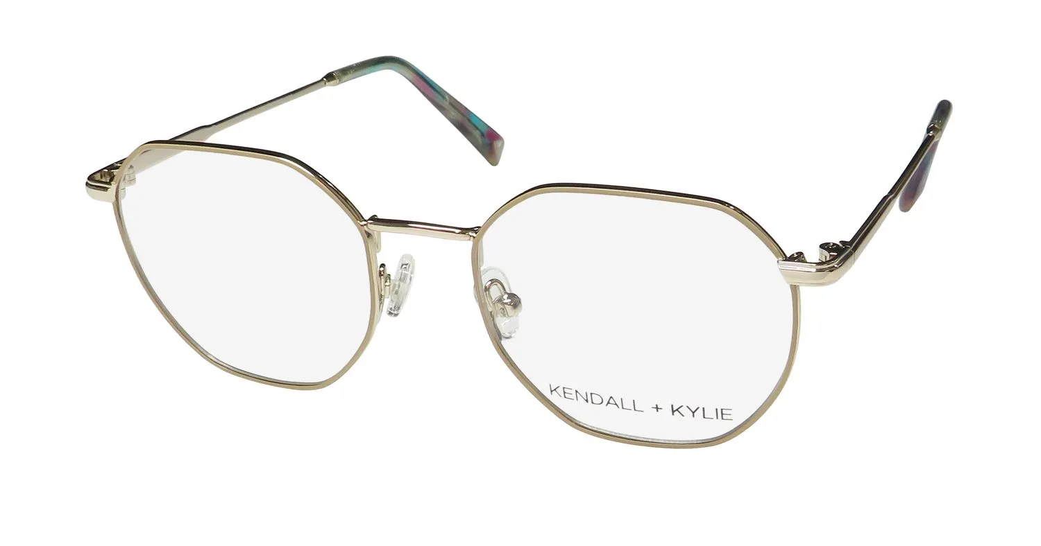 Kendall + Kylie Kko196 Dezi 275 Eyeglasses Cream 50mm