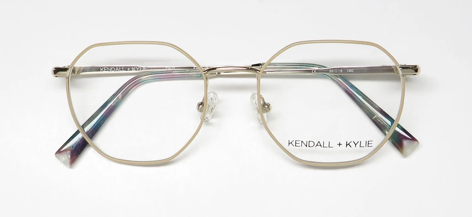 Kendall + Kylie Kko196 Dezi 275 Eyeglasses Cream 50mm 2