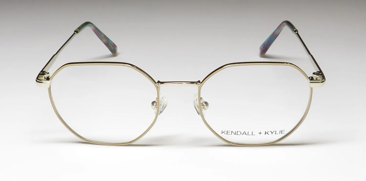 Kendall + Kylie Kko196 Dezi 275 Eyeglasses Cream 50mm 3