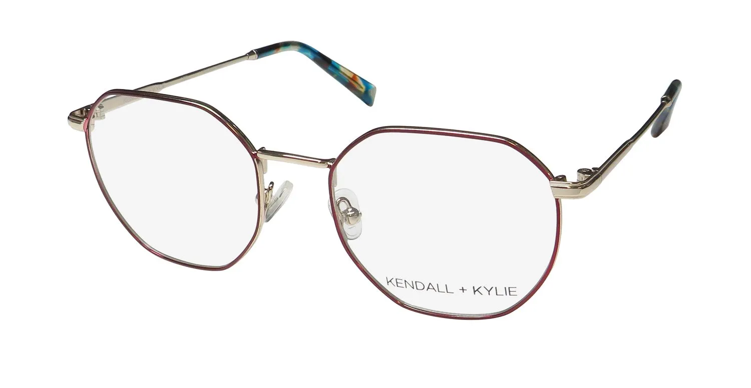 Kendall + Kylie Kko196 Dezi 604 Eyeglasses Red 50mm