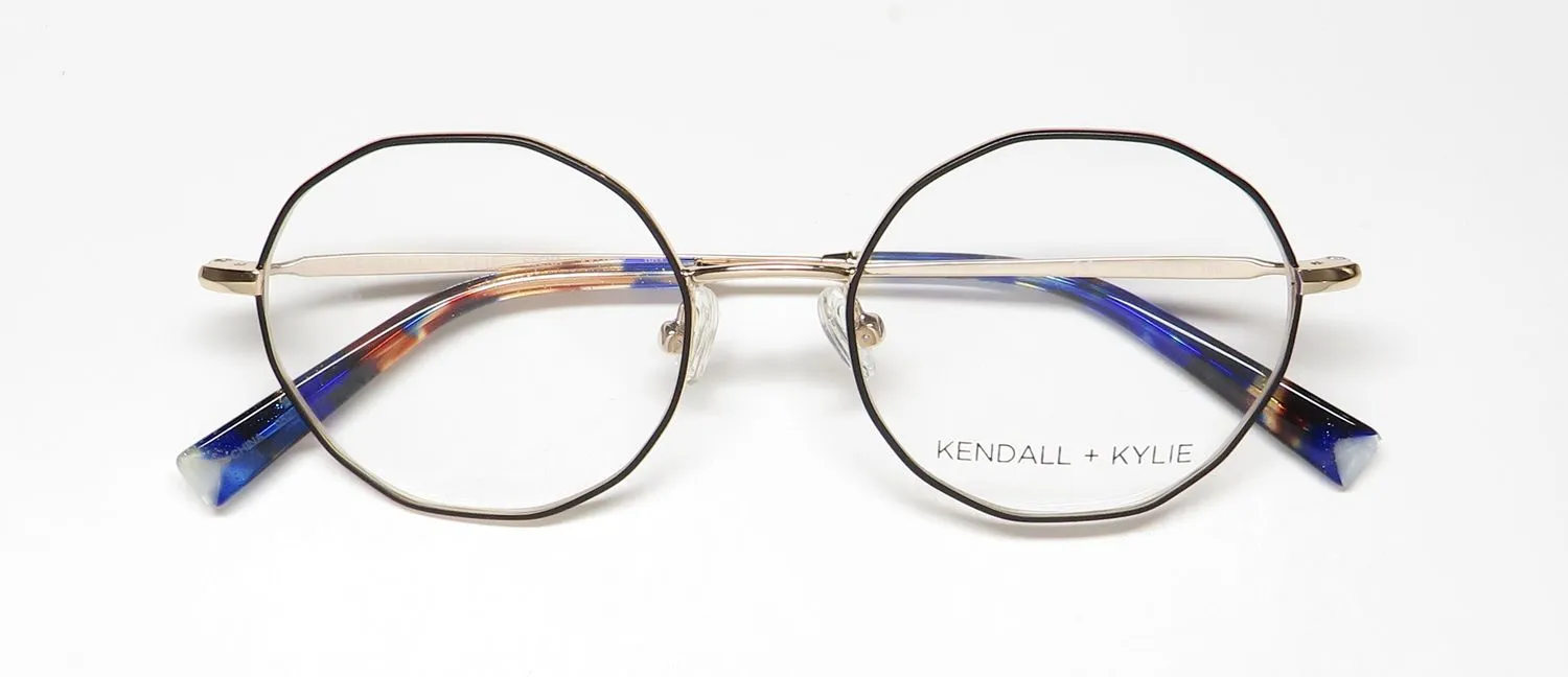 Kendall + Kylie Kko197 Elena 001 Eyeglasses Black 50mm 2