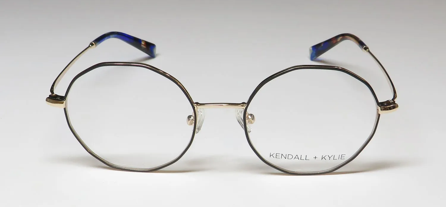 Kendall + Kylie Kko197 Elena 001 Eyeglasses Black 50mm 3