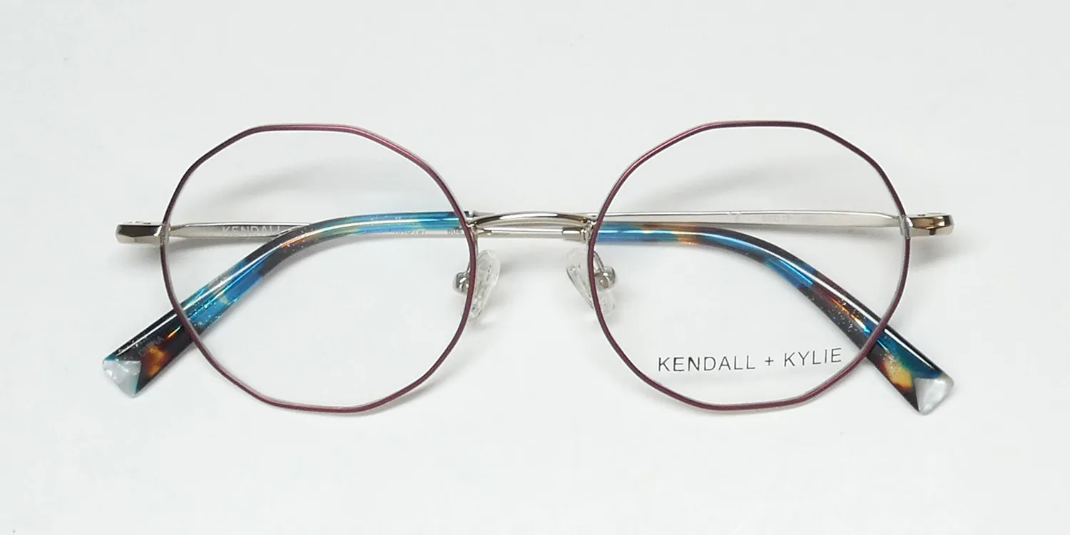 Kendall + Kylie Kko197 Elena 604 Eyeglasses Red 50mm 2