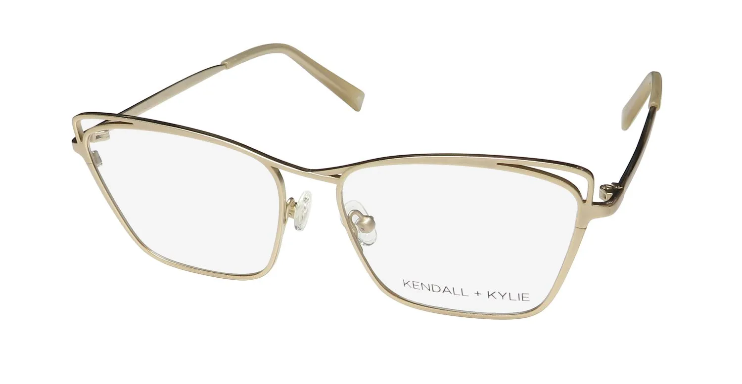Kendall + Kylie Kko181 Hatti 246 Eyeglasses Gold 54mm