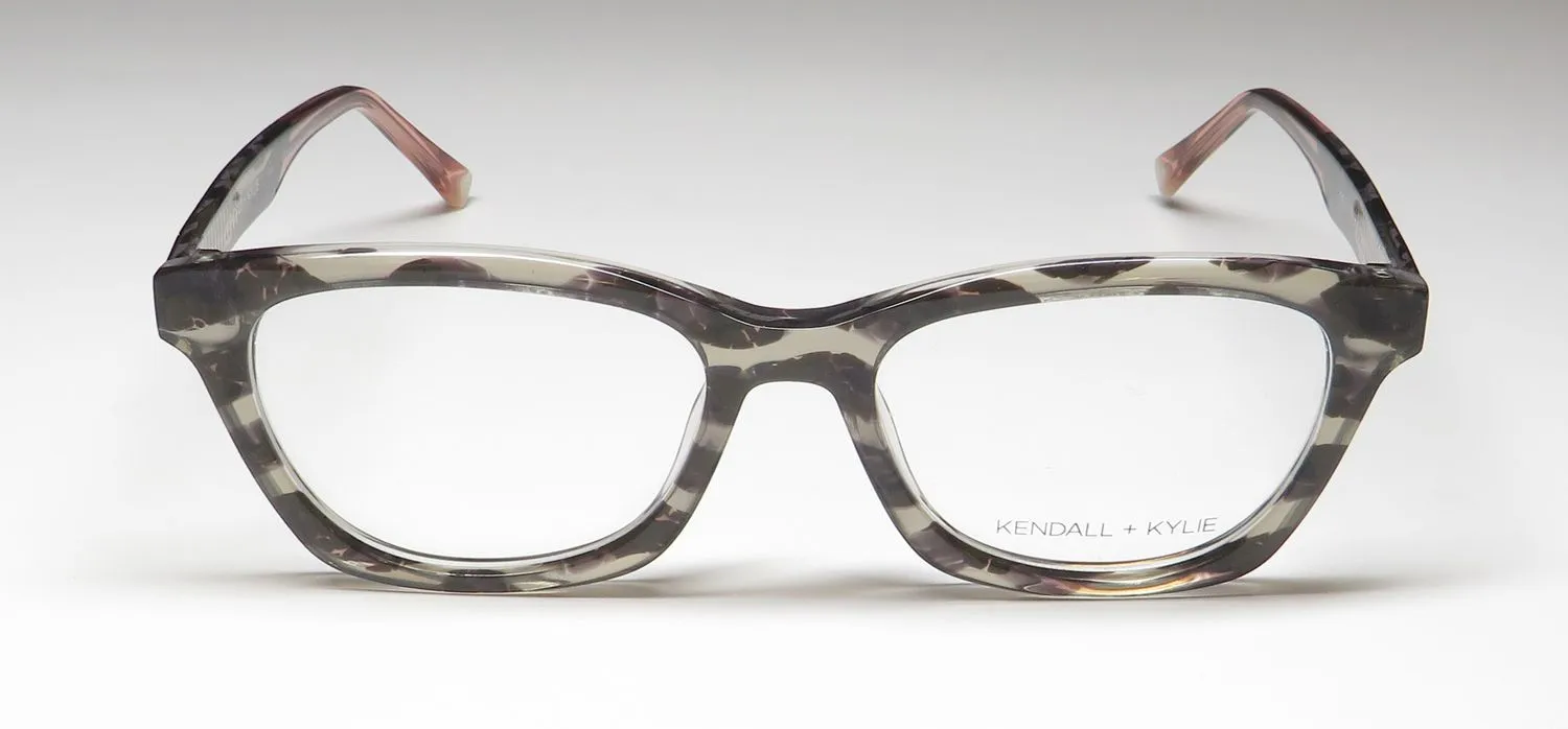 Kendall + Kylie Kko192 Aja 017 Eyeglasses Black 52mm 3