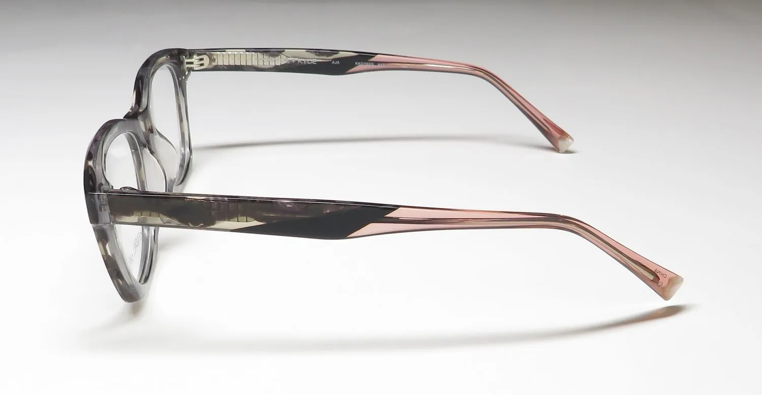 Kendall + Kylie Kko192 Aja 017 Eyeglasses Black 52mm 4