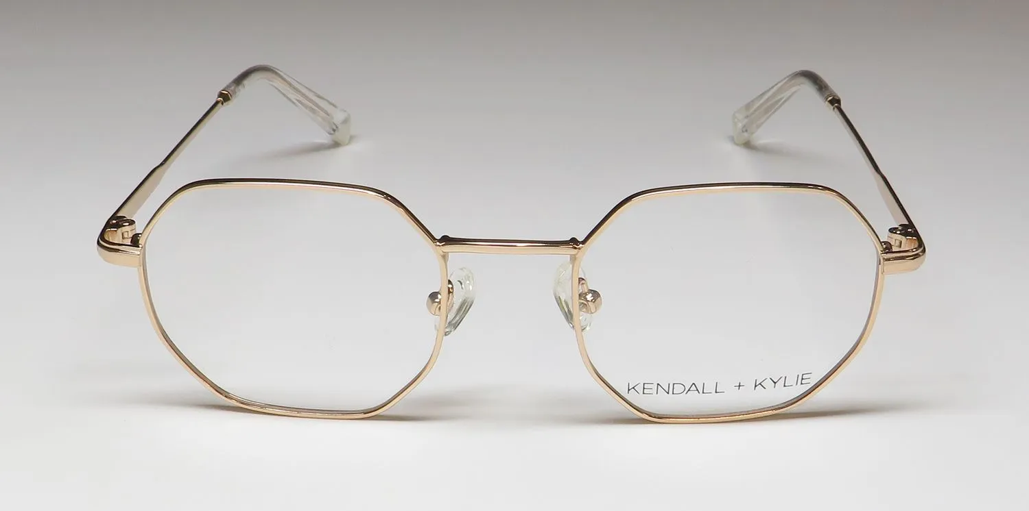 Kendall + Kylie Kko195 Callie 780 Eyeglasses Rose Gold 47mm 3
