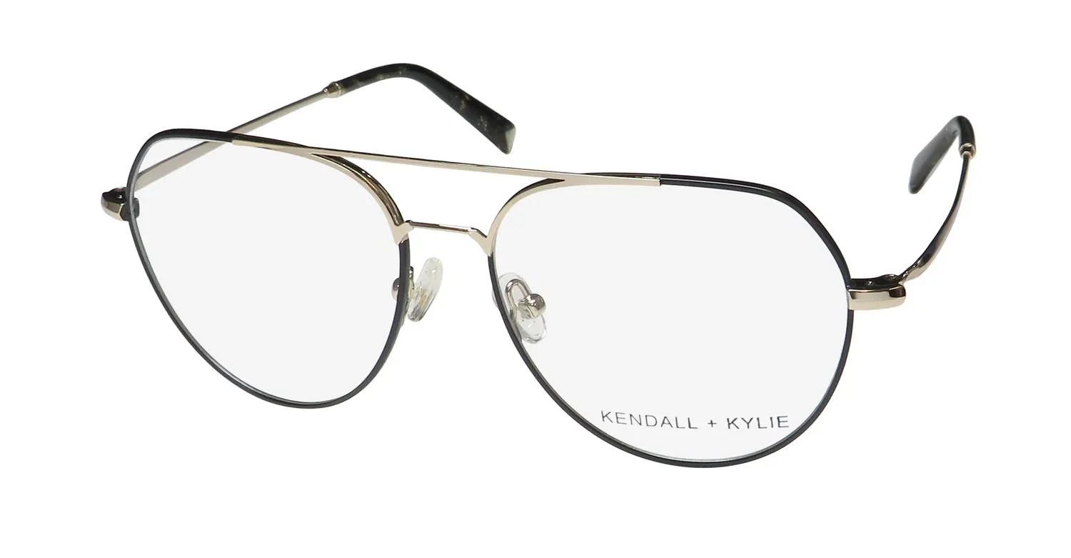 Kendall + Kylie Kko199 Gabby 001 Eyeglasses Black 54mm Unisex