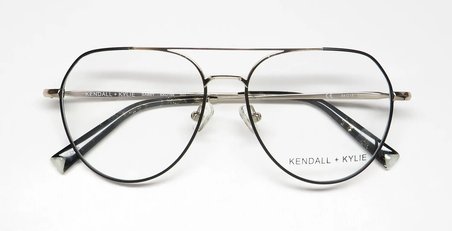 Kendall + Kylie Kko199 Gabby 001 Eyeglasses Black 54mm Unisex 2
