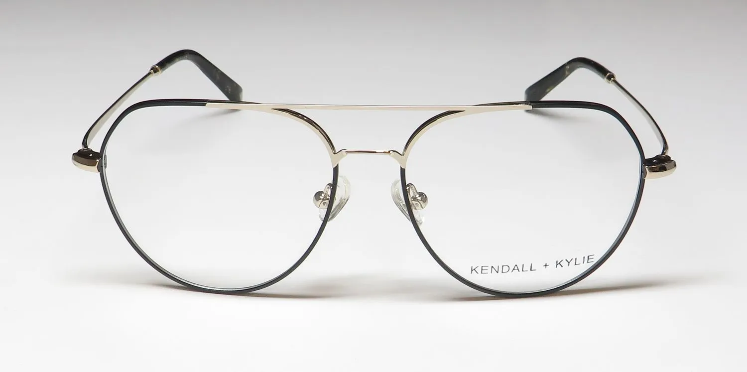 Kendall + Kylie Kko199 Gabby 001 Eyeglasses Black 54mm Unisex 3