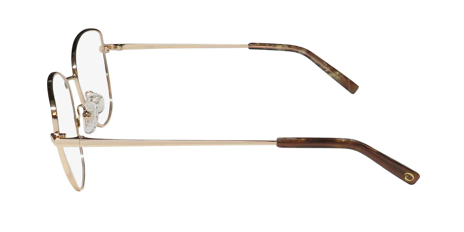 Oscar de la Renta Osl 739 718 Eyeglasses Shiny Light Gold 54mm 4