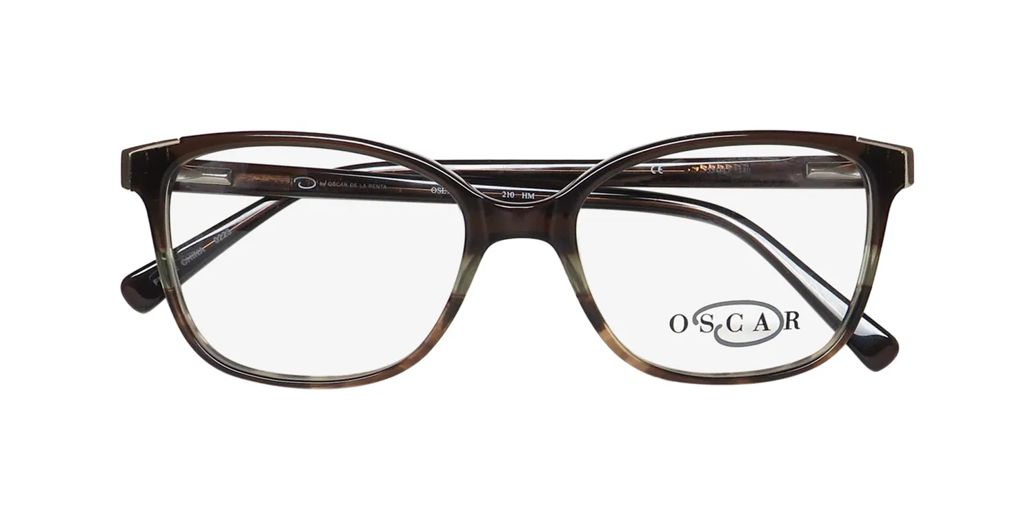 Oscar de la Renta Osl 730 210 Eyeglasses Brown Gradient 53mm 2