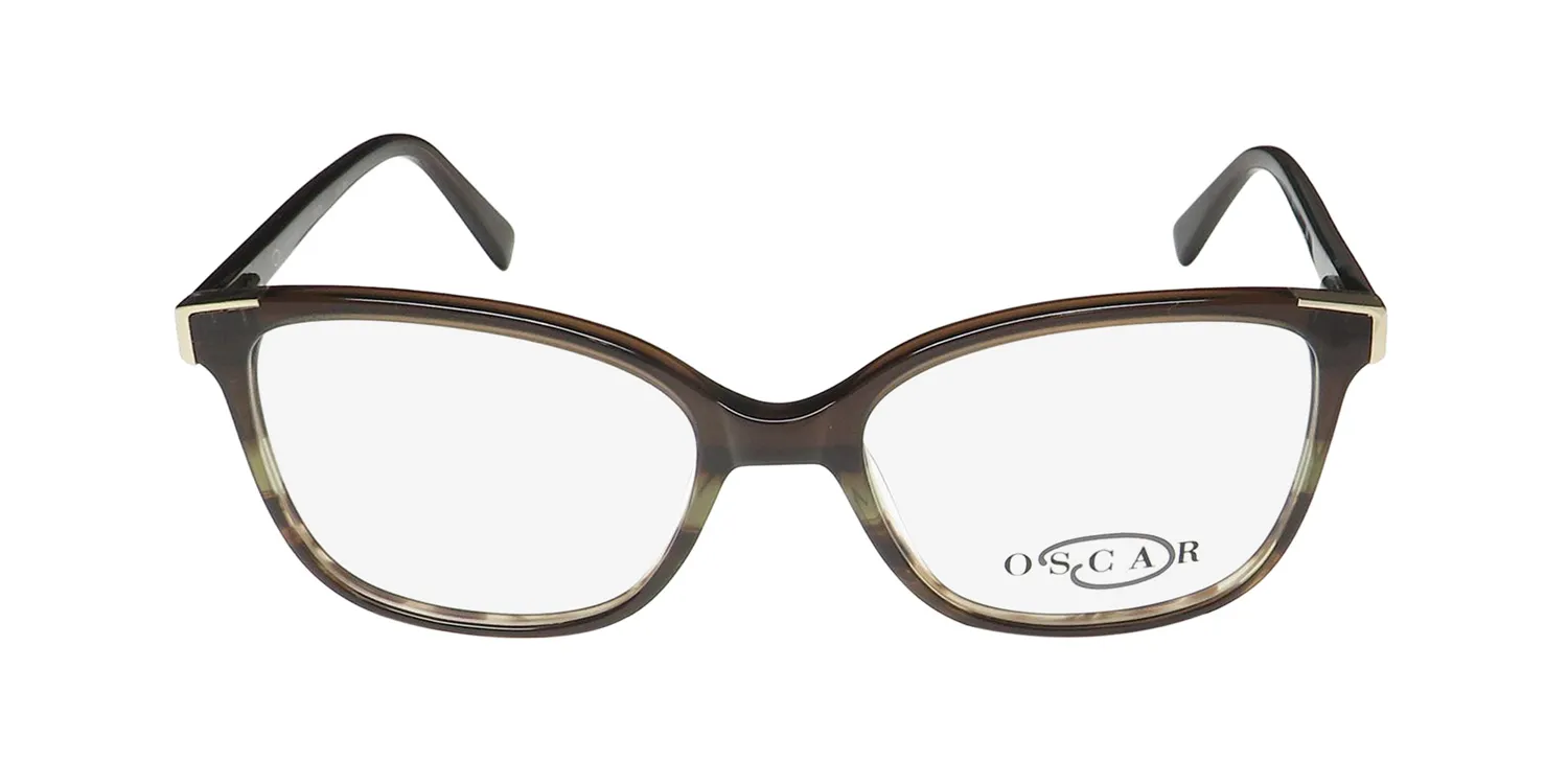 Oscar de la Renta Osl 730 210 Eyeglasses Brown Gradient 53mm 3