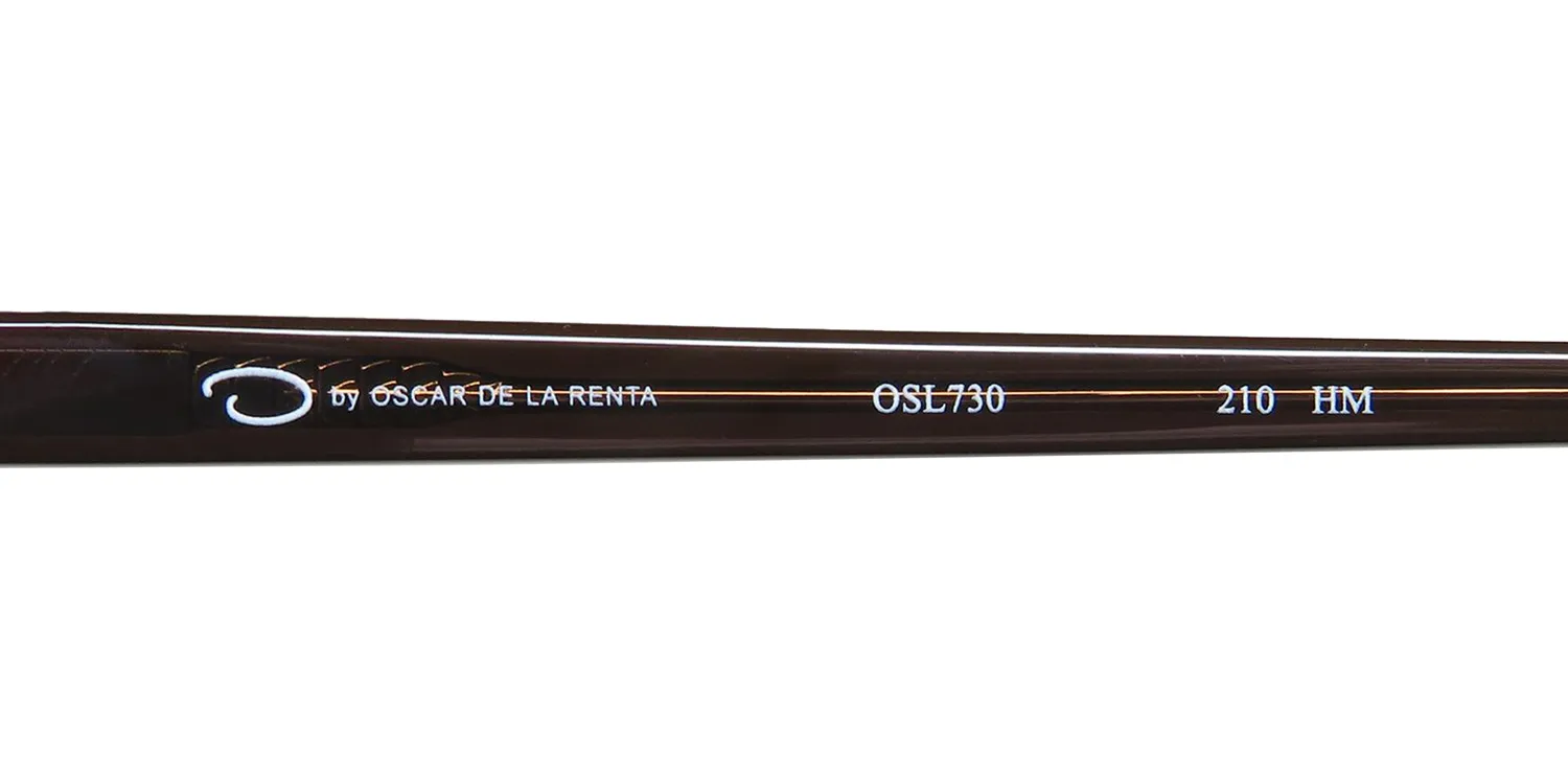 Oscar de la Renta Osl 730 210 Eyeglasses Brown Gradient 53mm 7